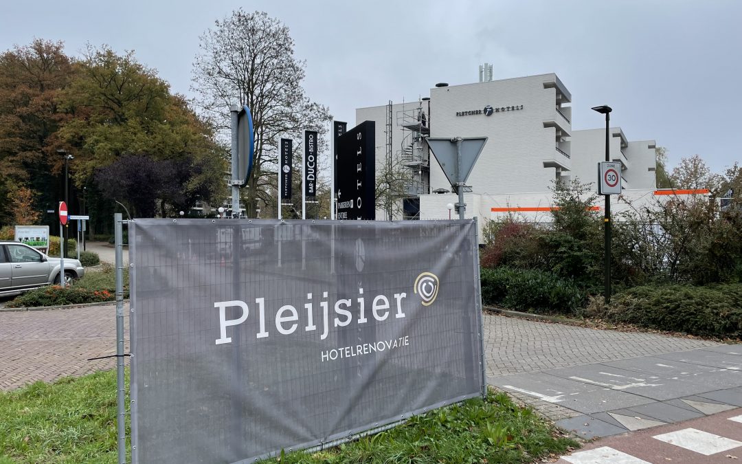 Pleijsier Hotelrenovatie start renovatie fase 2 Fletcher Hotel Winterswijk